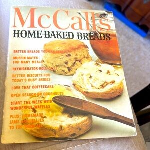McCall’s Home Baked Breads - Vintage Paperback GUC Illustrations